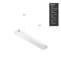 Светильник подвесной светодиодный Geometria 12.5 м² нейтральный белый свет цвет белый Без бренда