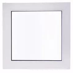 Пластиковое окно ПВХ VEKA 400х400 мм (ВхШ) глухое однокамерный стеклопакет цвет белый (с двух сторон)
