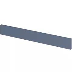 Декоративный фасад для кухонного шкафа под духовку Нокса 59.7x7.3 см ЛДСП цвет голубой Без бренда