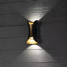 Светильник настенный светодиодный уличный Duwi «Nuovo» 24787 0 IP54 цвет черный