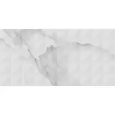 Плитка настенная рельефная Culto Asana Marble H 20x40 см 1.2 м² мрамор цвет серый