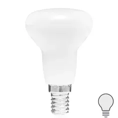 Лампа светодиодная Volpe E14 220-240 В 5 Вт гриб матовая 400 лм нейтральный белый свет