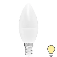 Лампа светодиодная Volpe E14 220-240 В 7 Вт свеча матовая 750 лм теплый белый свет