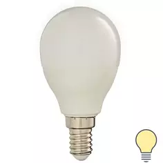Лампа умная светодиодная Wi-Fi Osram Smart Plus E14 220-240 В 5 Вт шар малый матовая 470 лм теплый белый свет Ledvance