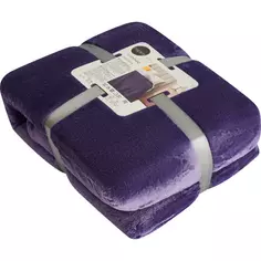 Плед Inspire "Flamingo" 200x220 см микрофибра цвет фиолетовый