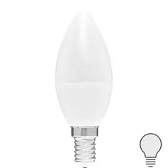 Лампа светодиодная Volpe E14 220-240 В 5 Вт свеча матовая 470 лм нейтральный белый свет