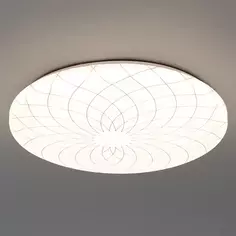 Светильник настенно-потолочный светодиодный Lumin Arte Fler C19LLS55W, 30 м², нейтральный белый свет, цвет белый