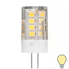 Лампа светодиодная Volpe JC G4 220-240 В 3.5 Вт кукуруза прозрачная 300 лм теплый белый свет