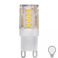 Лампа светодиодная Volpe JCD G9 220-240 В 4.5 Вт кукуруза прозрачная 400 лм нейтральный белый свет