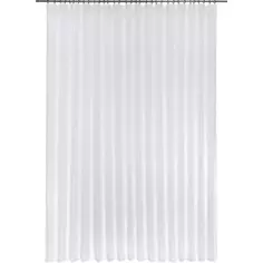 Тюль на ленте Дарсия полиэстер 280х300 см цвет белый Без бренда