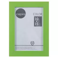 Рамка Inspire «Color», 10х15 см, цвет зелёный