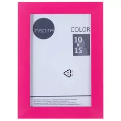 Рамка Inspire «Color», 10х15 см, цвет фуксия