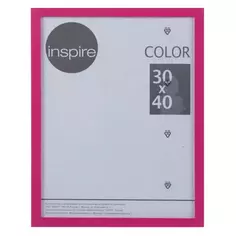 Рамка Inspire «Color», 30х40 см, цвет фуксия