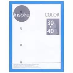 Рамка Inspire «Color», 30х40 см, цвет синий