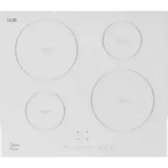 Индукционная варочная панель Midea MIH64721FW 59 см 4 конфорки цвет белый