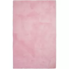 Ковер полиэстер Amigo Лавсан 120x180 см цвет розовый