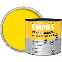 Грунт-эмаль по ржавчине 3 в 1 Empils PL цвет желтый 2.7 кг Эмпилс
