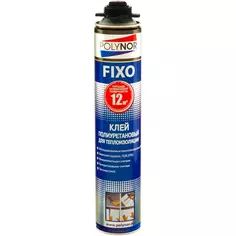 Клей-пена полиуретановый Polynor Fixo для теплоизоляции 1000 мл