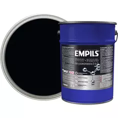 Грунт-эмаль по ржавчине 3 в 1 Empils PL гладкая цвет черный 5 кг Эмпилс