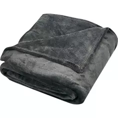 Плед Granit 2 140x200 см велсофт цвет гранит СТОЛИЦА ТЕКСТИЛЯ