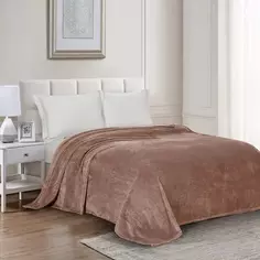 Плед Havana 4 140x200 см велсофт цвет коричневый СТОЛИЦА ТЕКСТИЛЯ