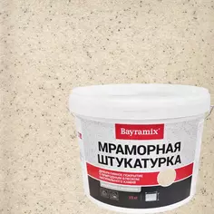 Штукатурка мраморная Bayramix Magnolia White-N 15 кг