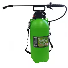 Опрыскиватель садовый помповый Лазурит 8л Инструм агро