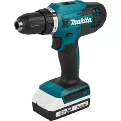 Дрель-шуруповерт аккумуляторная Makita DF488DWE, 18 В Li-ion 2х1.5 Ач