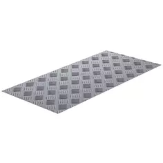 Лист рифленый АМг2 1.5х300х600 мм, алюминий ПИЛОТ ПРО