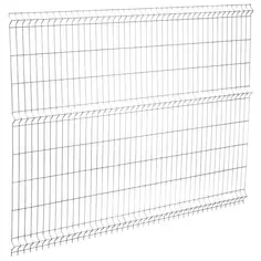 3D панель Light для забора 1.73х2.5 м оцинкованная сталь Grand Line