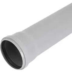 Труба канализационная Ø 110x2.2 мм L 0.5м полипропилен ПОЛИТЭК