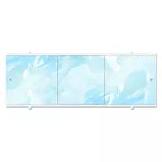Экран под ванну Премиум А 148 см цвет голубой Без бренда