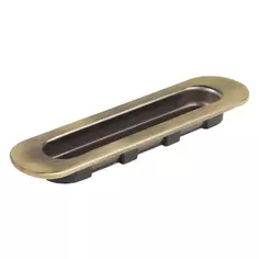 Ручка мебельная для шкафа купе 152 мм металл/пластик цвет бронза Без бренда