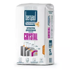 Штукатурка декоративная Bergauf Crystal камешки 2.5 мм 25 кг