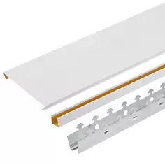 Комплект потолка 1.35x0.9 м цвет белый шёлк Cesal