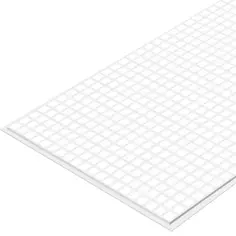 Стеновая панель ПВХ 960x485x0.3 мм Мозаика белая 0.47 м² Без бренда
