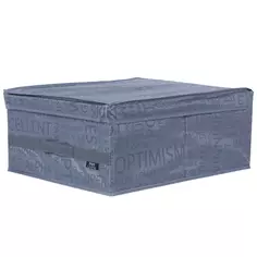 Коробка универсальная 35x18x45 см полиэстер цвет серый Domo PAK