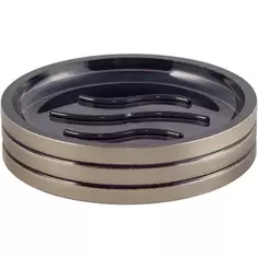 Мыльница настольная Vidage Актру пластик цвет серебро