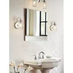Зеркало для ванной Omega Glass NNF004 50 см квадратное Без бренда