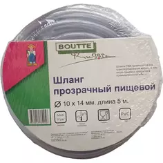 Шланг прозрачный BOUTTE ø10 мм 5 м, ПВХ