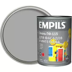 Эмаль ПФ-115 Empils PL глянцевая цвет серый 0.9 кг Эмпилс