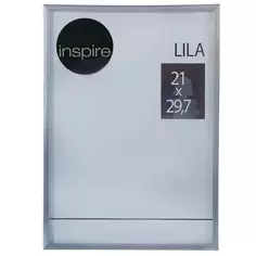 Рамка Inspire Lila 21x29.7 см цвет серебро