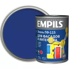 Эмаль ПФ-115 Empils PL глянцевая цвет синий 0.9 кг Эмпилс