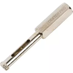 Сверло трубчатое по керамике Dexter Pro 6 мм