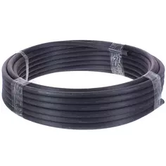 Труба для кабеля Iek ПНД D16 мм 25 м цвет черный Без бренда