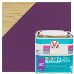 Лак для мебели V33 цвет фиолетовый 0.5 л