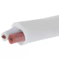 Провод Камит ПРКС 2x2.5 мм на отрез ГОСТ цвет белый