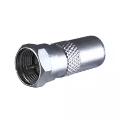 Переходник с F штекера на TV штекер металл Oxion