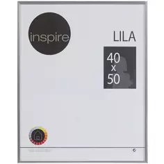 Рамка Inspire Lila 40х50 см цвет серебро