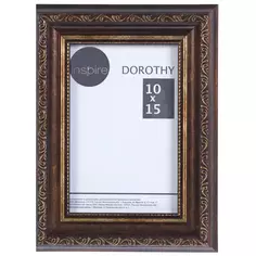 Рамка Inspire "Dorothy" цвет коричневый размер 10х15